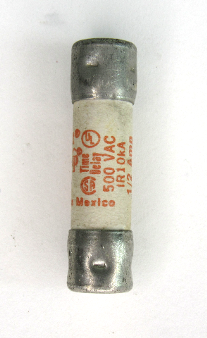 Gould Shawmut ATQ 1/2 Amp-Trap Fuse, 500V AC, 1/2 Amp