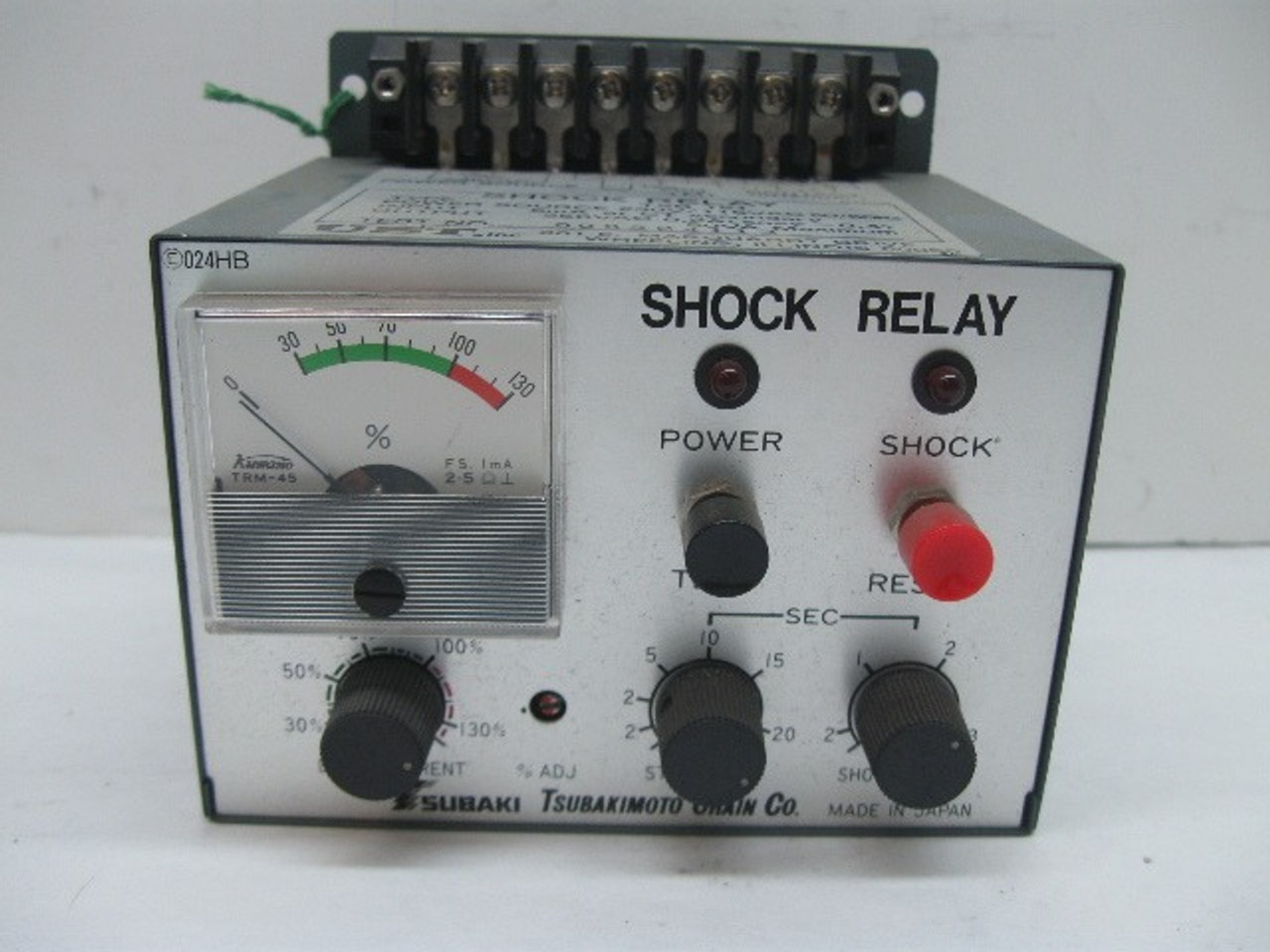 Tsubaki TSB151 Shock Relay