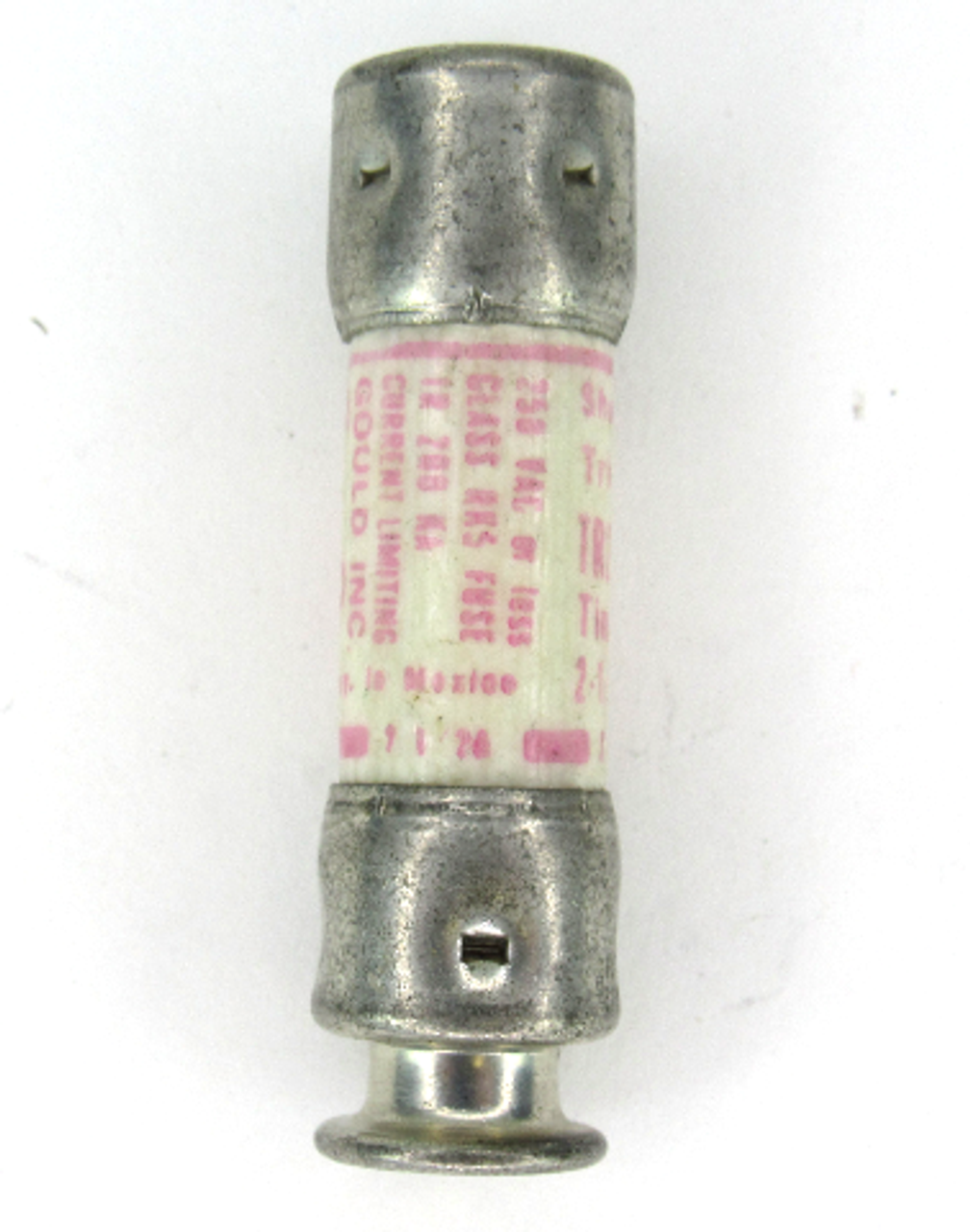 Gould Shawmut Tri-Onic TR2 1/2R Time Delay, Current Limiting Fuse, 2-1/2 Amp, 250V AC