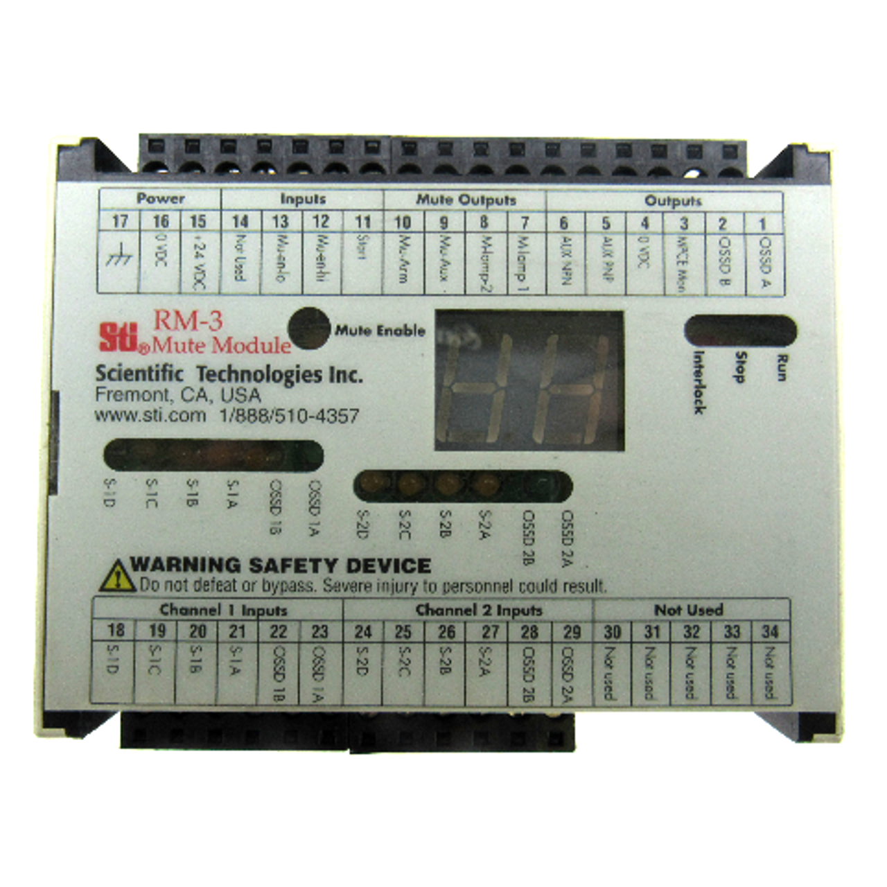 STI 43983-0010 RM-3 Mute Module, 24V DC, 50W