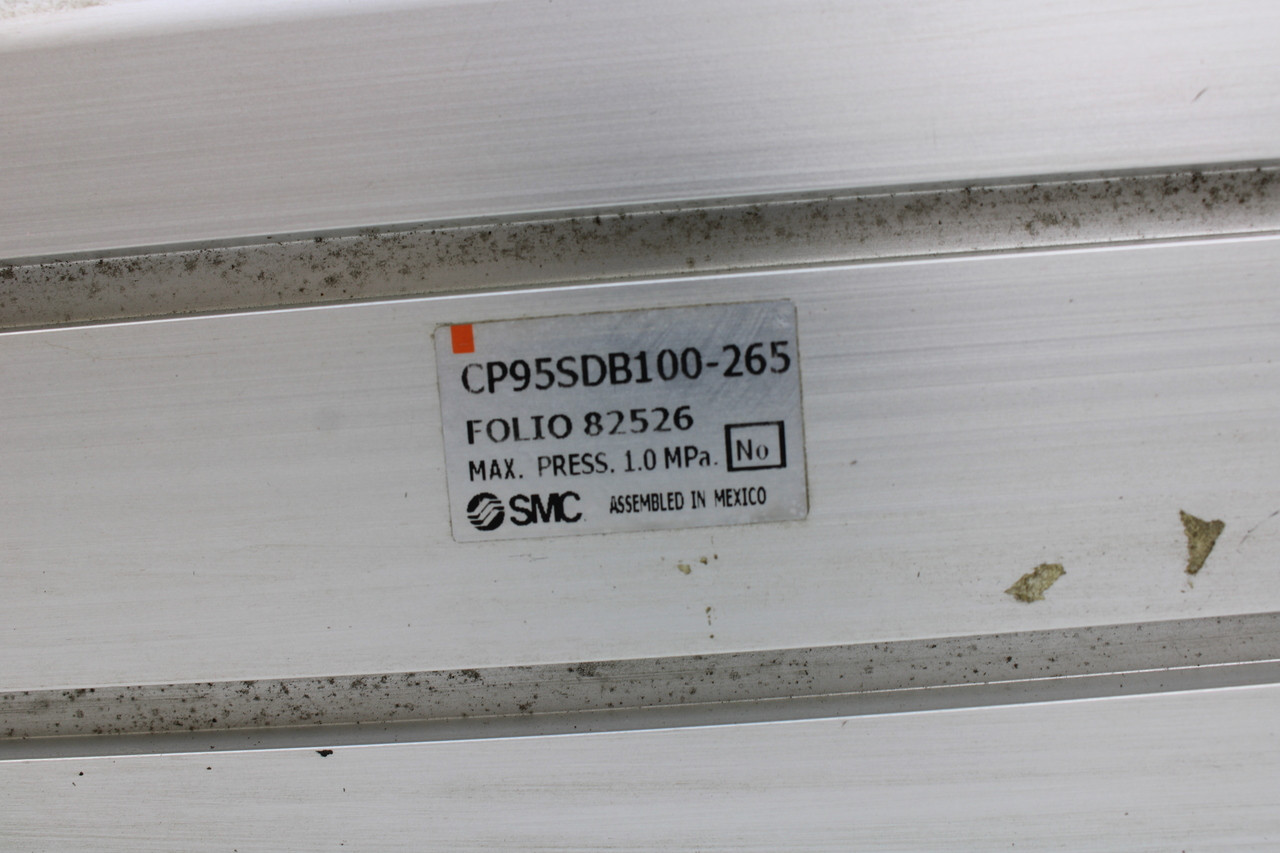 SMC CP95SDB100-265 Pneumatic Cylinder, 100mm Bore, 265mm Stroke