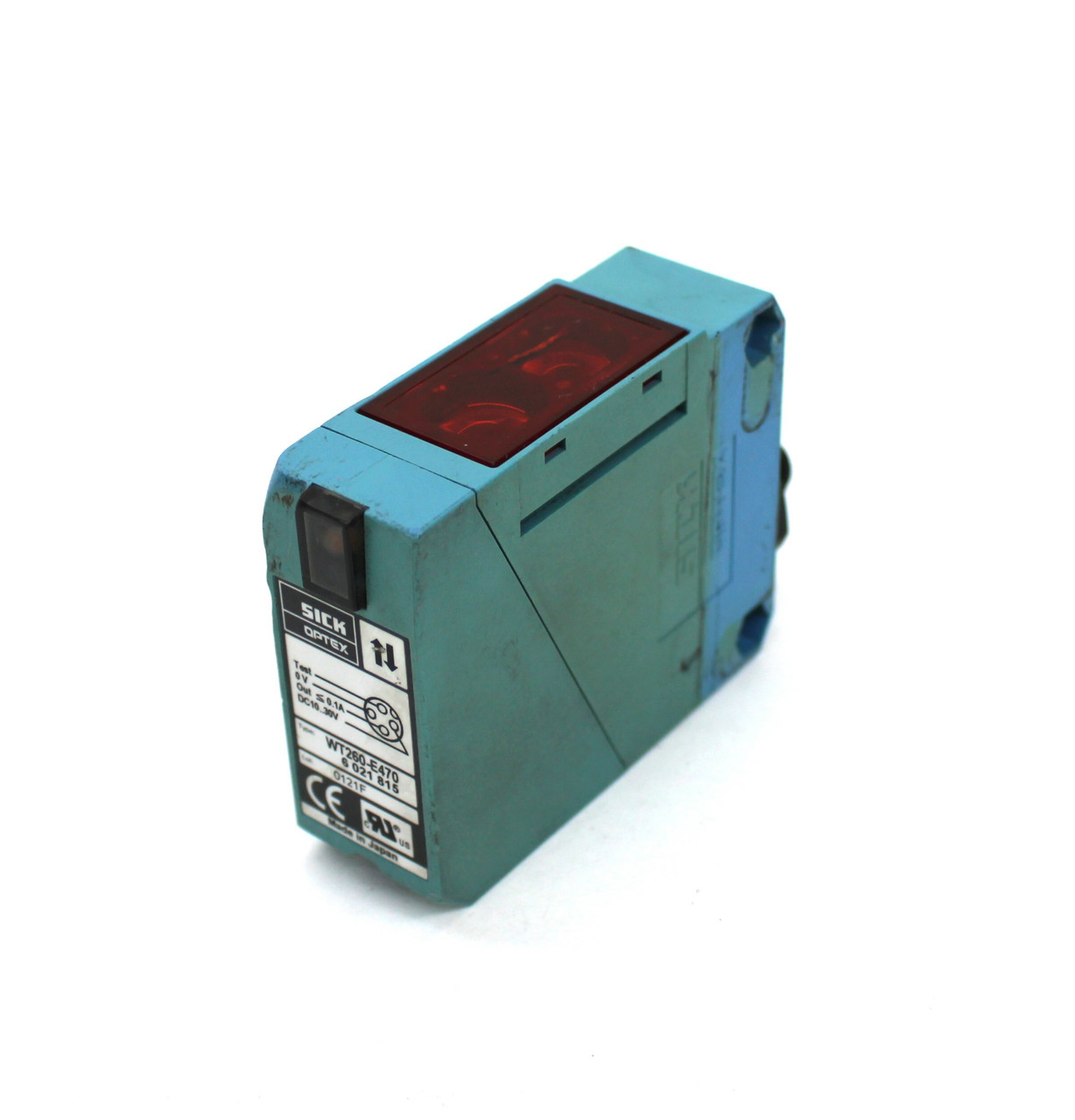 Sick WT260-E470 Optex Proximity Sensor, 1.5M Range,