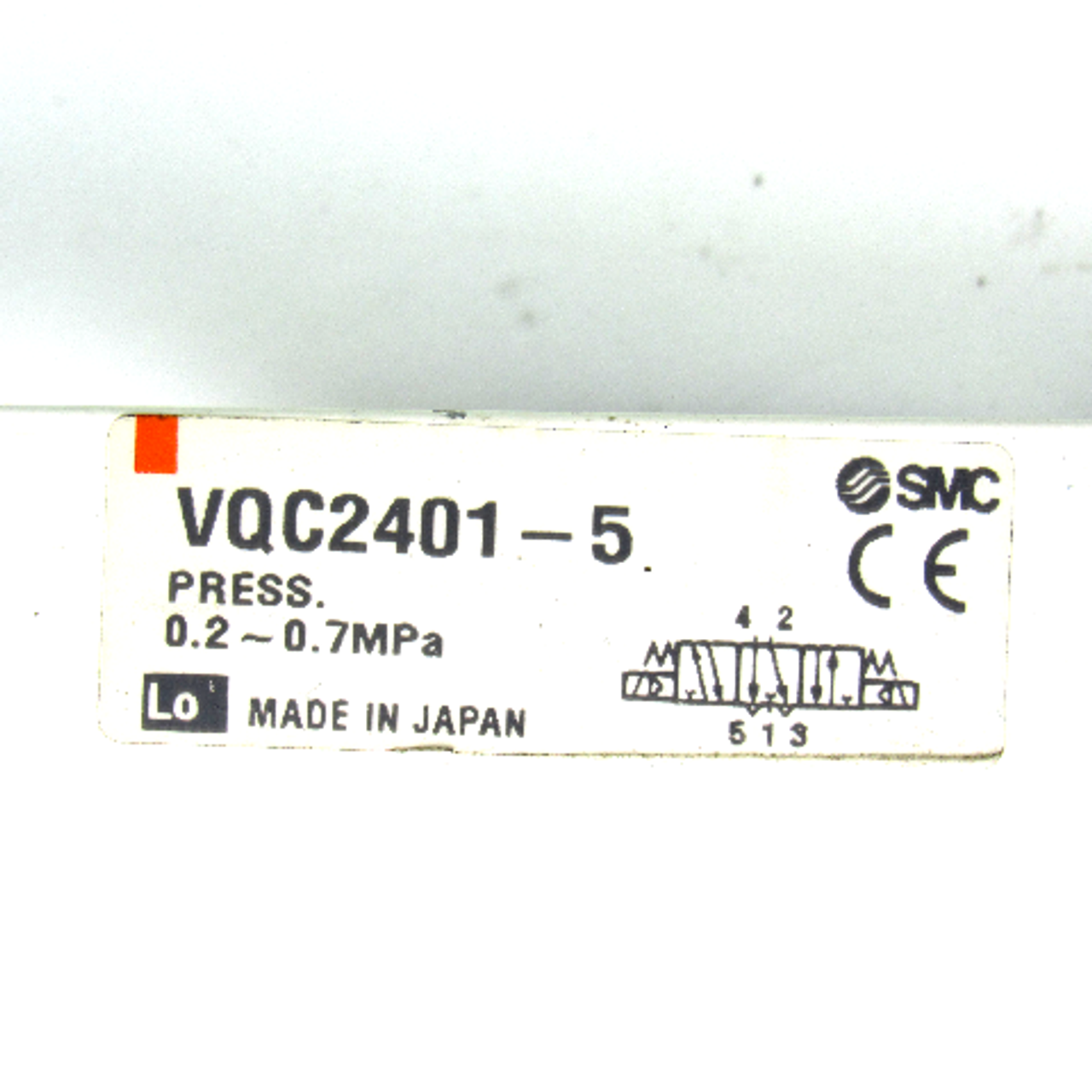 SMC VQC2401-5 Solenoid Valve, 5-Port, 0.2~0.7MPa