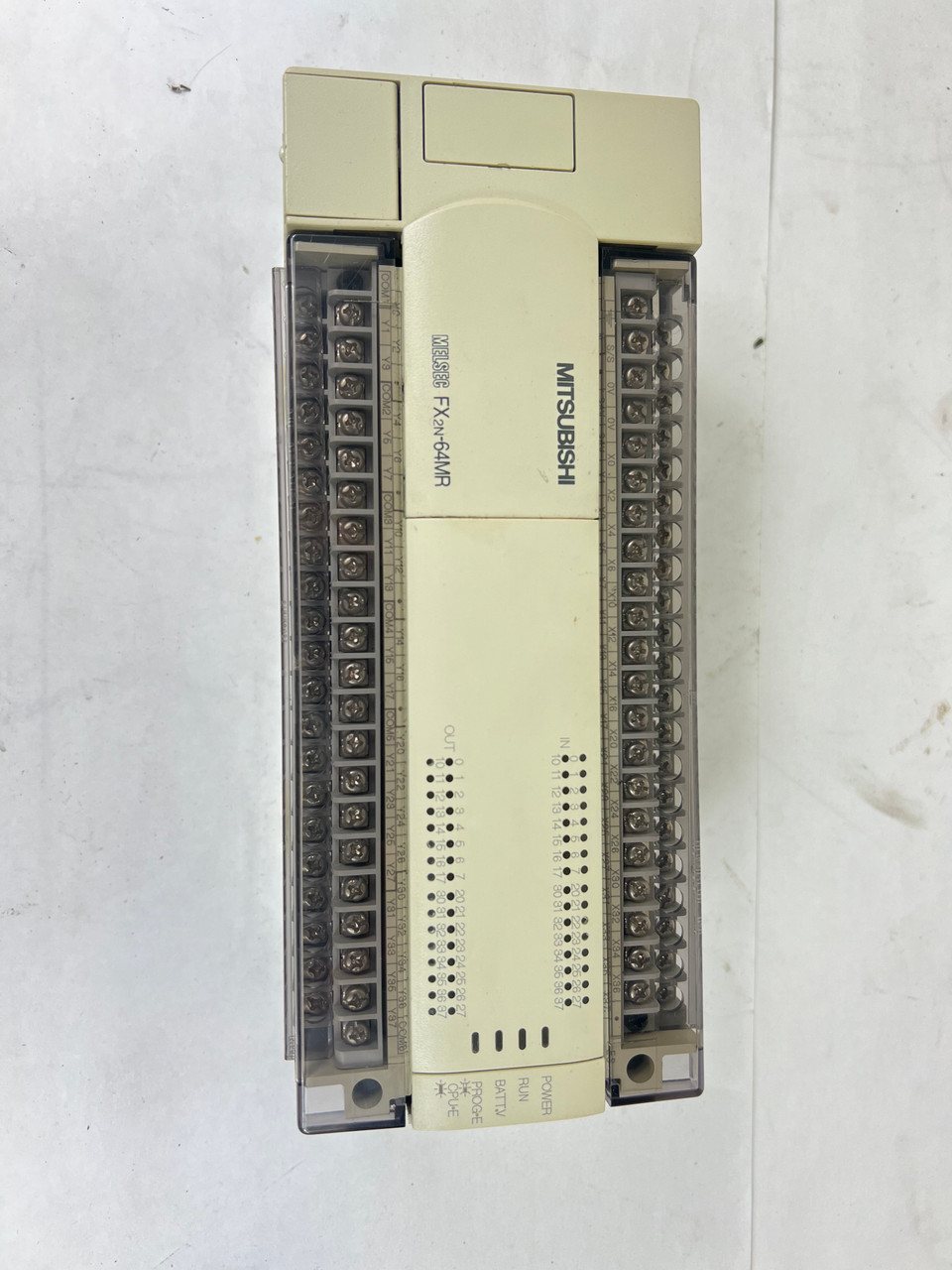 Mitsubishi FX2N-64MR-ES/UL Programmable Controller, 100/240V AC, 50/60Hz, 40W, 30V DC, 2 Amp