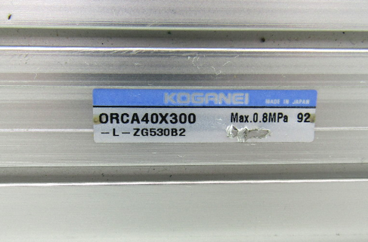 Koganei ORCA40X300-L-ZG530B2 Pneumatic Linear Actuator, 300mm Stroke
