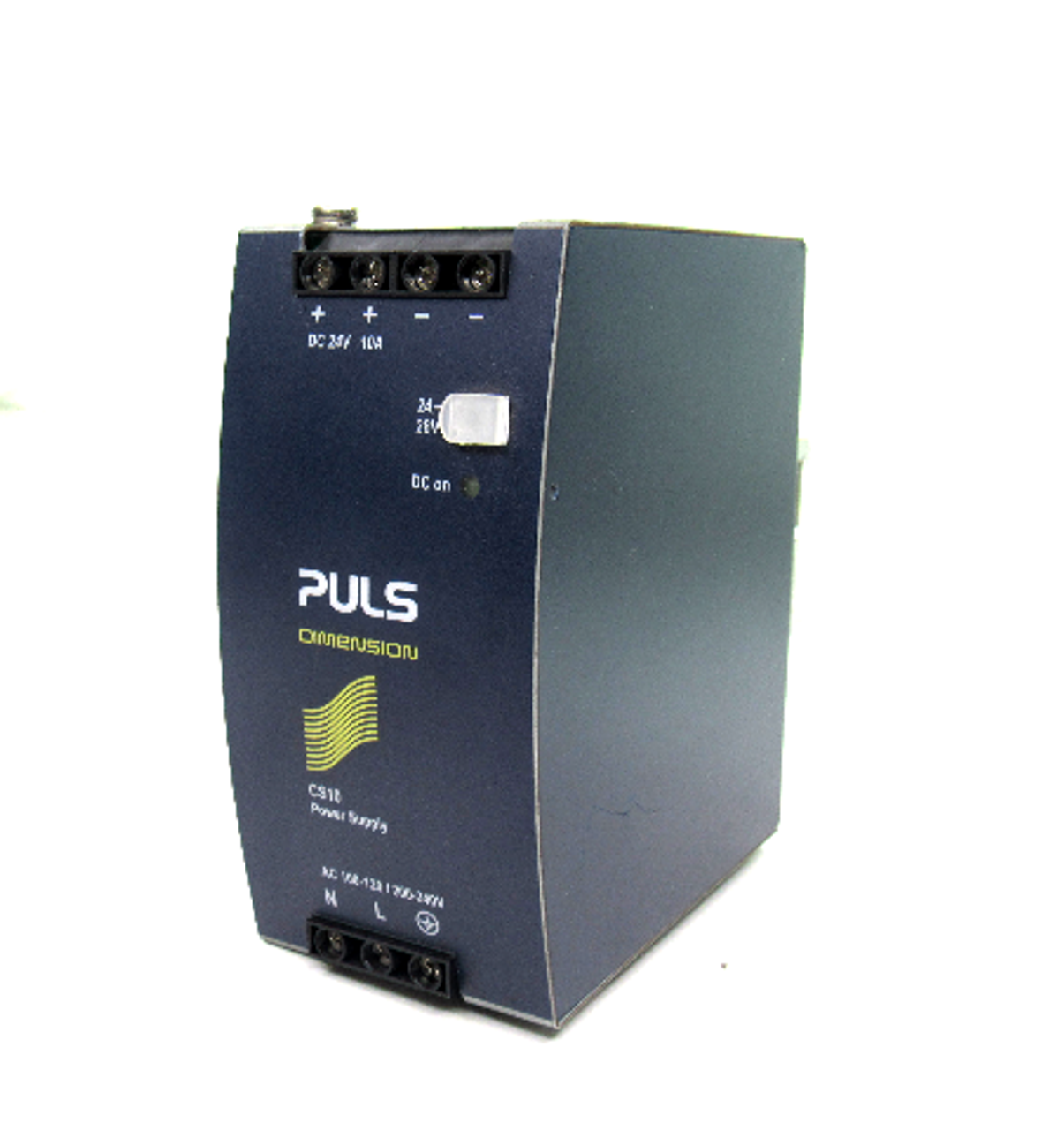Puls Dimension CS10.241 DIN Rail Power Supply, 24V, 10A, 50/60 Hz