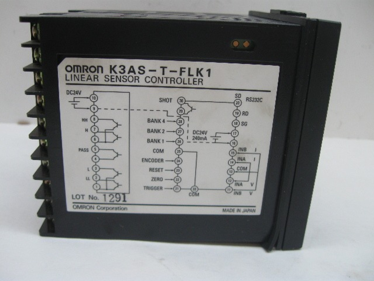 Omron K3AS-T-FLK1 Linear Sensor Controller