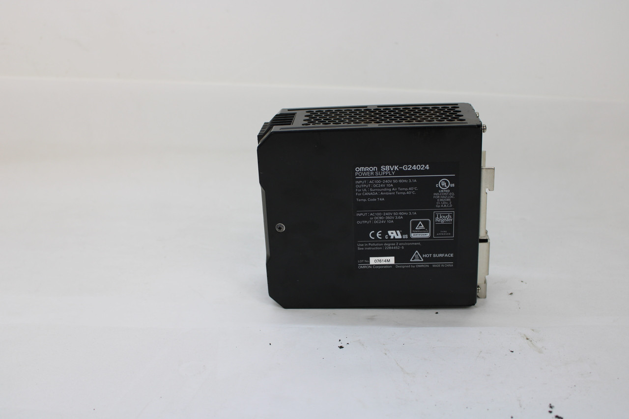Omron S8VK-G24024 Switching Power Supply 100-240V AC, 3.1A