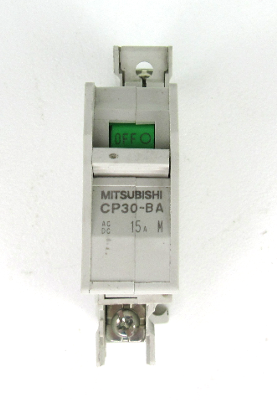 Mitsubishi CP30-BA Circuit Protector 15 Amp, 1-Pole, 250V AC/65V DC