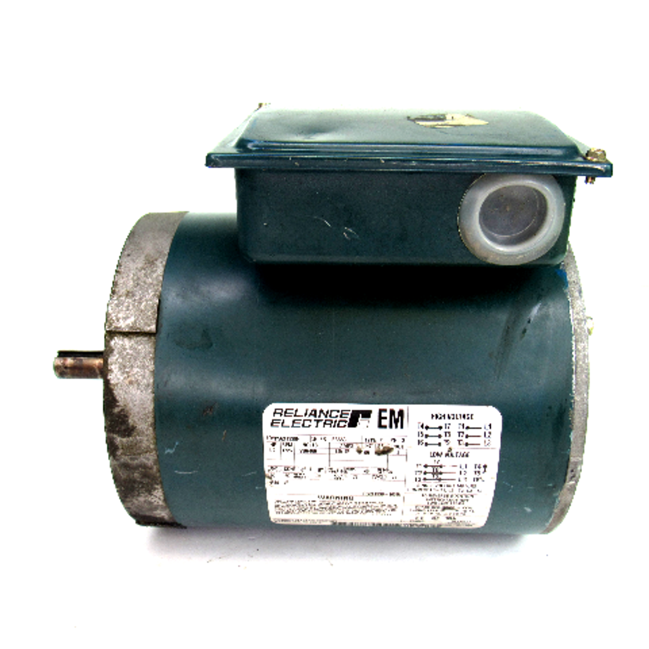 Reliance Electric P56X1338H Electric Motor, 3-Phase, 1/2 HP, 1725 RPM, 230/460 Volts, 1.5/.75 Amp, 60Hz