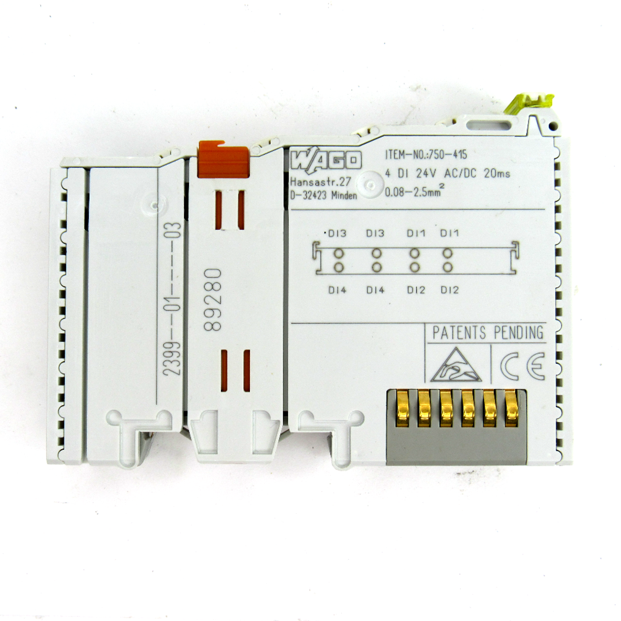 Wago 750-415 Digital Input Module, 24V AC/DC, 20ms