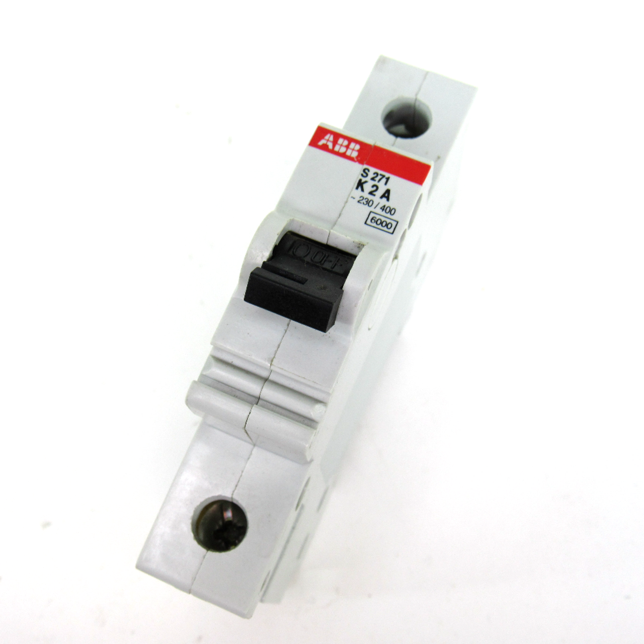 ABB S271 K2A Circuit Breaker, 2 Amp, 230/400V AC, 1-Pole