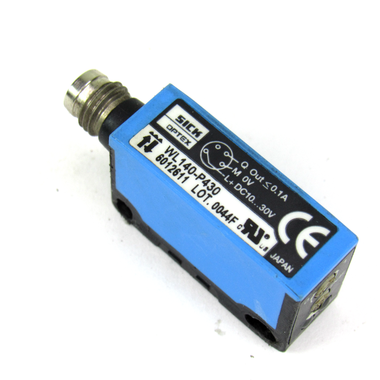 Sick WL140-P430 OPTEX Photoelectric Sensor, <0.1A, 10~30V DC Sick WL140-P430 OPTEX Photoelectric Sensor, <0.1A, 10~30V DC