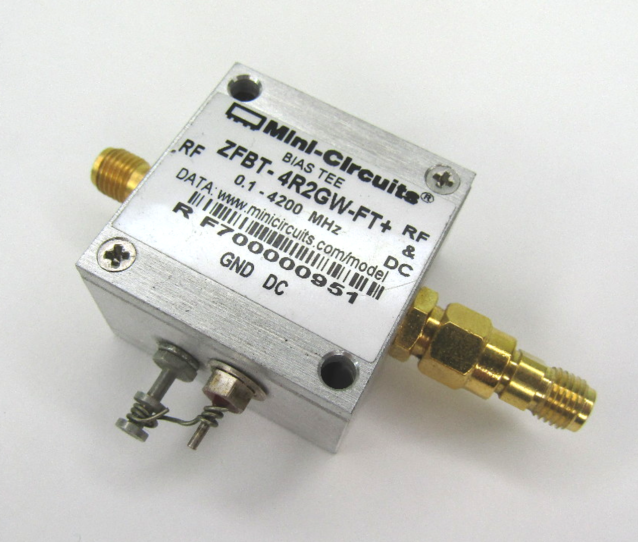 Details about   Mini-Circuits ZFBT-6GW Series Coaxial0.1 to 6000 MHz Bias-Tees 