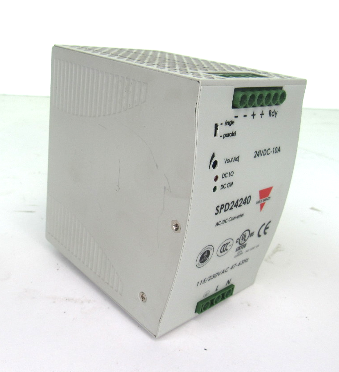 Carlo Gavazzi SPD242401 Power Supply AC/DC Converter 24VDC 10A 47-63Hz