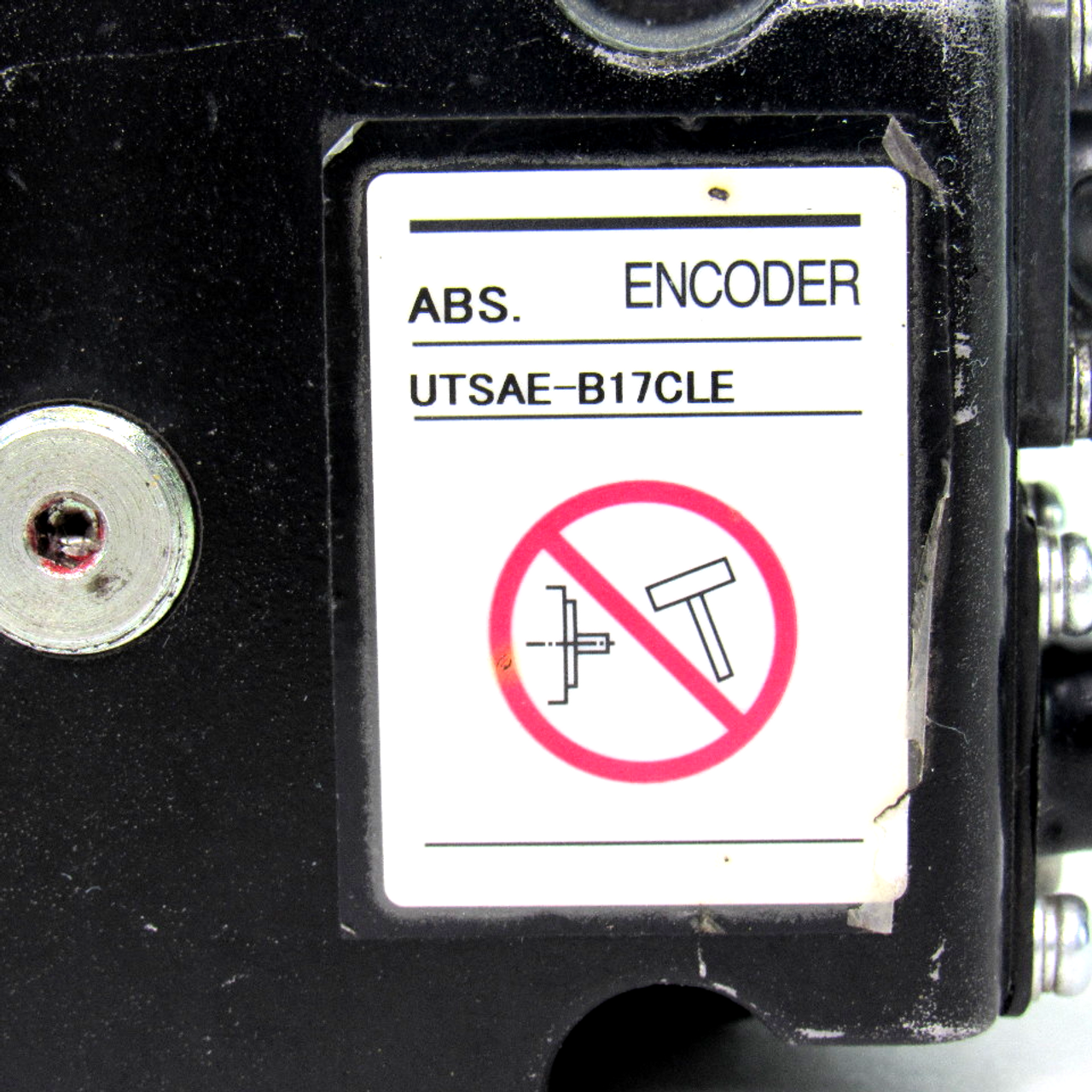 Yaskawa Electric UTSAE-B17CLE Absolute Encoder, Used
