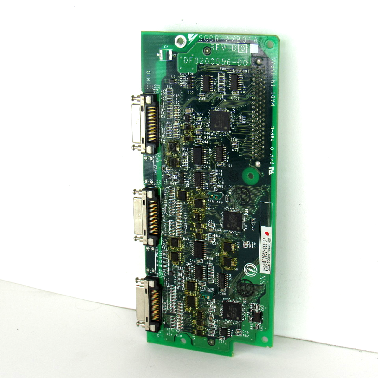 Yaskawa Electric SGDR-AXB01A Rev. D01 PC Axis Control Card, used
