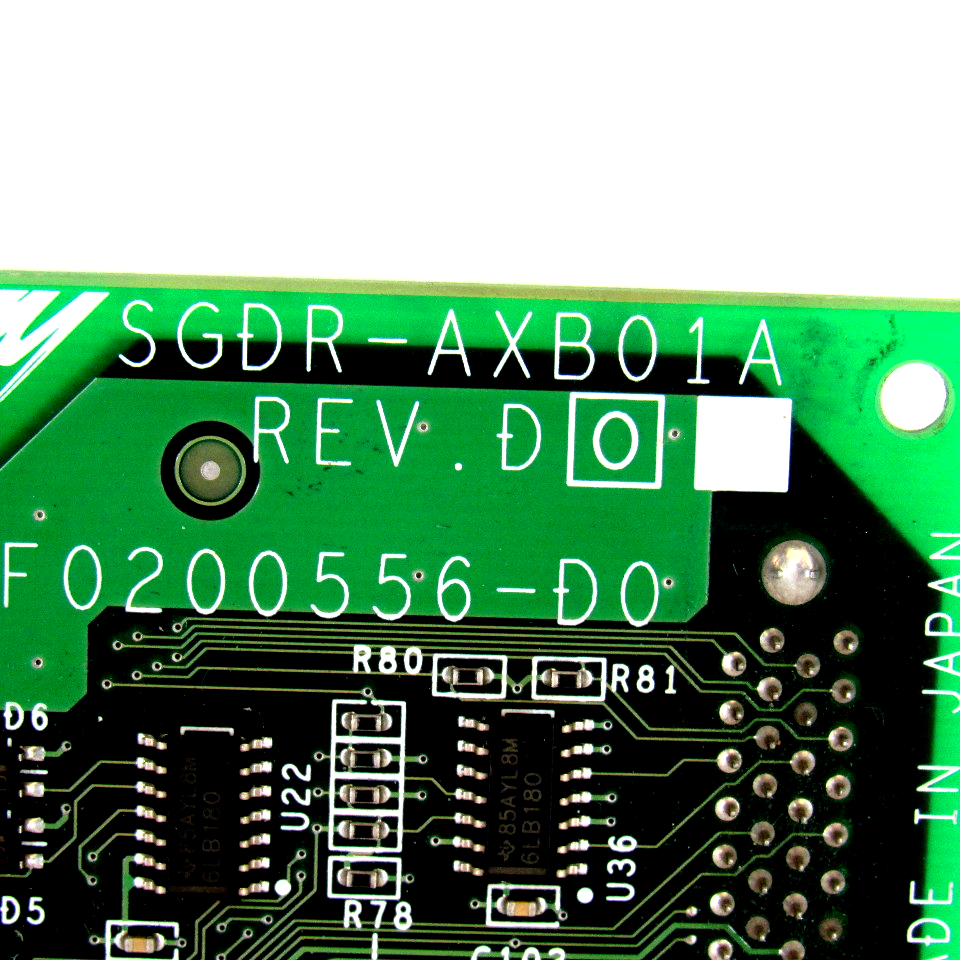 Yaskawa Electric SGDR-AXB01A Rev. D01 PC Axis Control Card