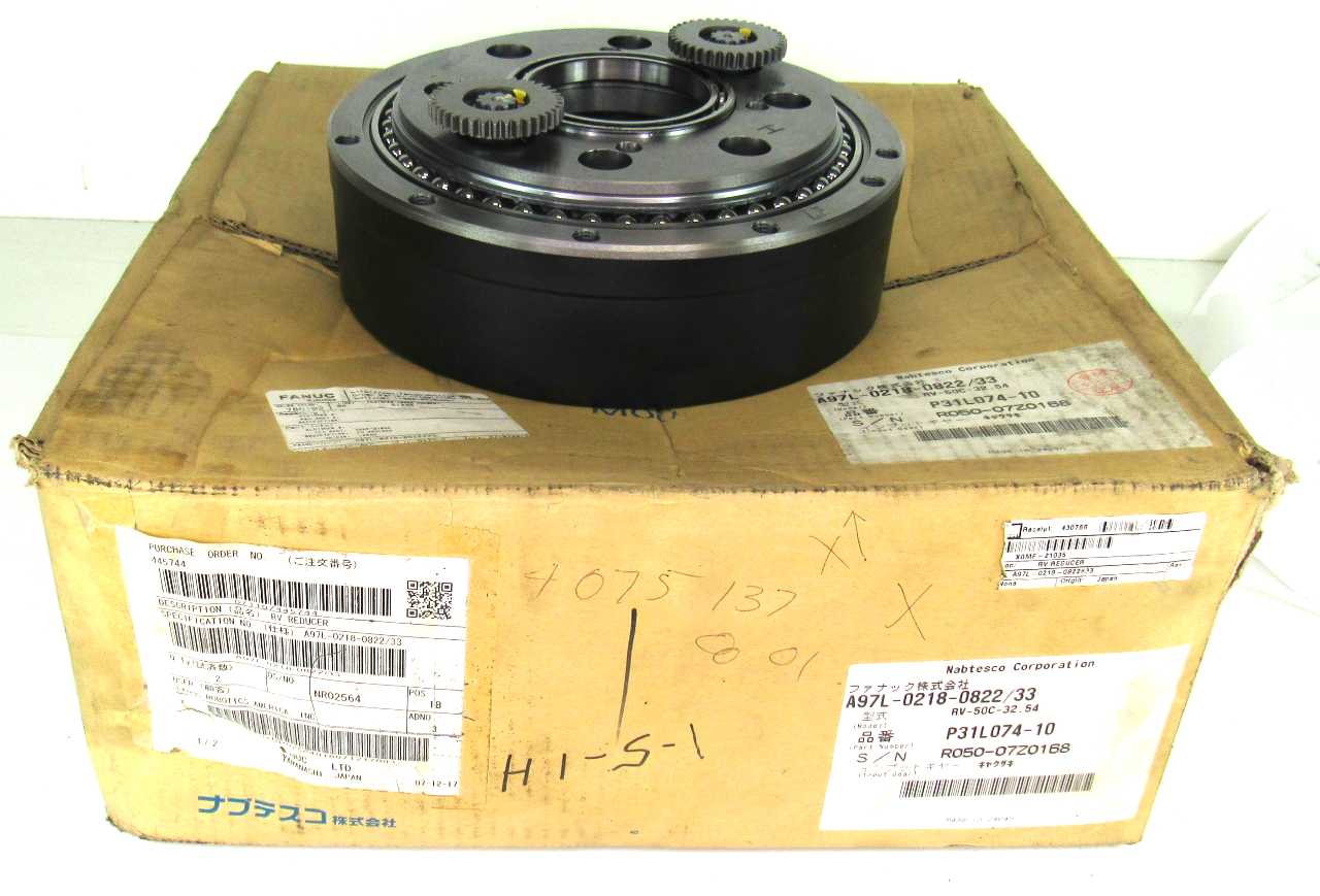 Fanuc RV A97L 0218 0822/33 Reduction Gear NEW