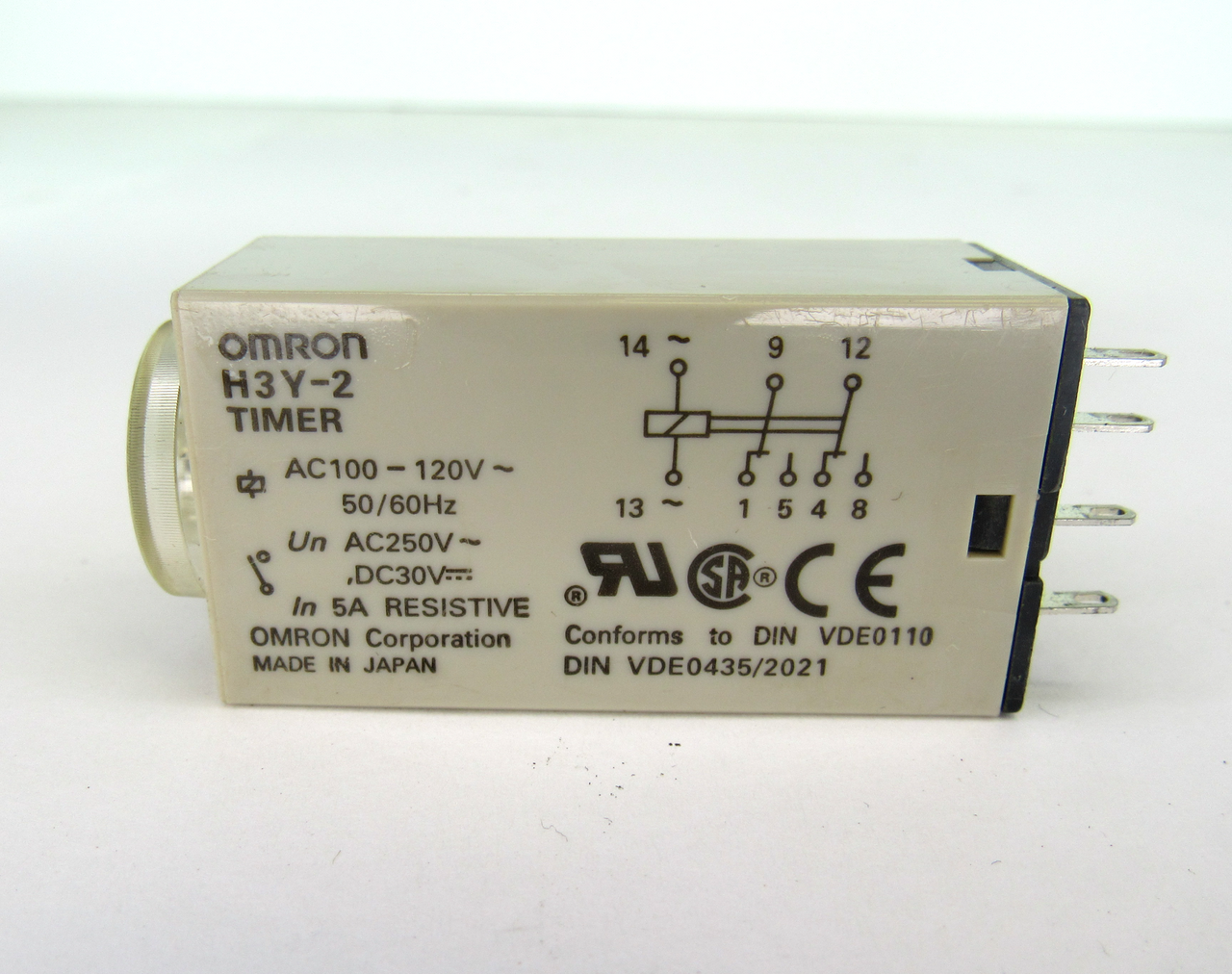 Omron H3Y-2 Timer Relay 24Vdc 5A