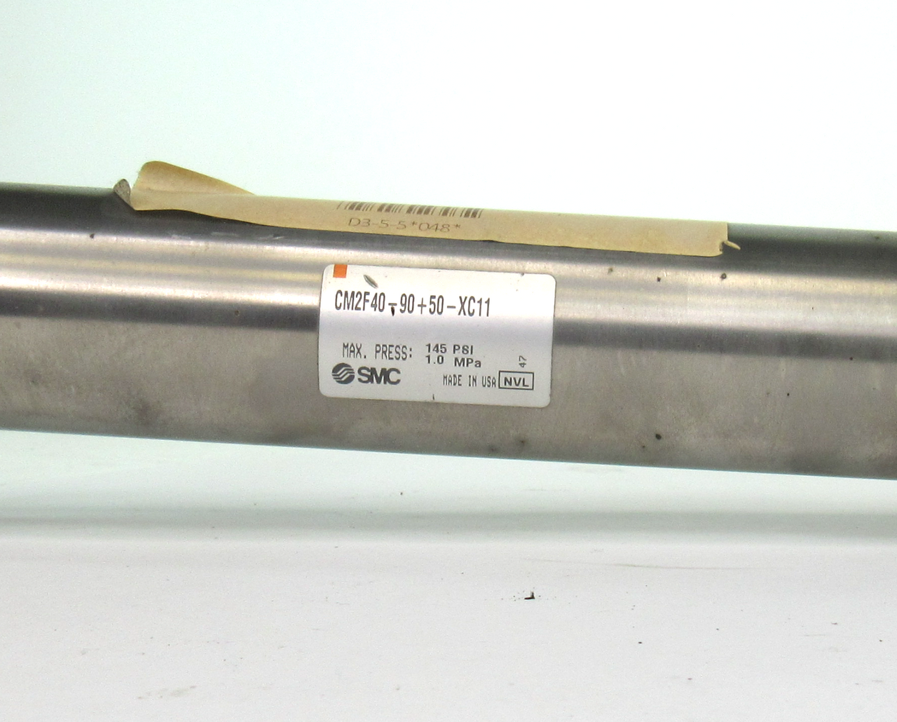 SMC CM2F40-90+50-XC11 Single Rod Double Acting Cylinder 145Psi 1.0Mpa