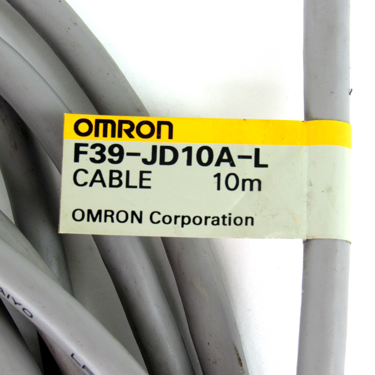 Omron F39-JD10A-L Sensor Cable, Single Ended, 10m, Used