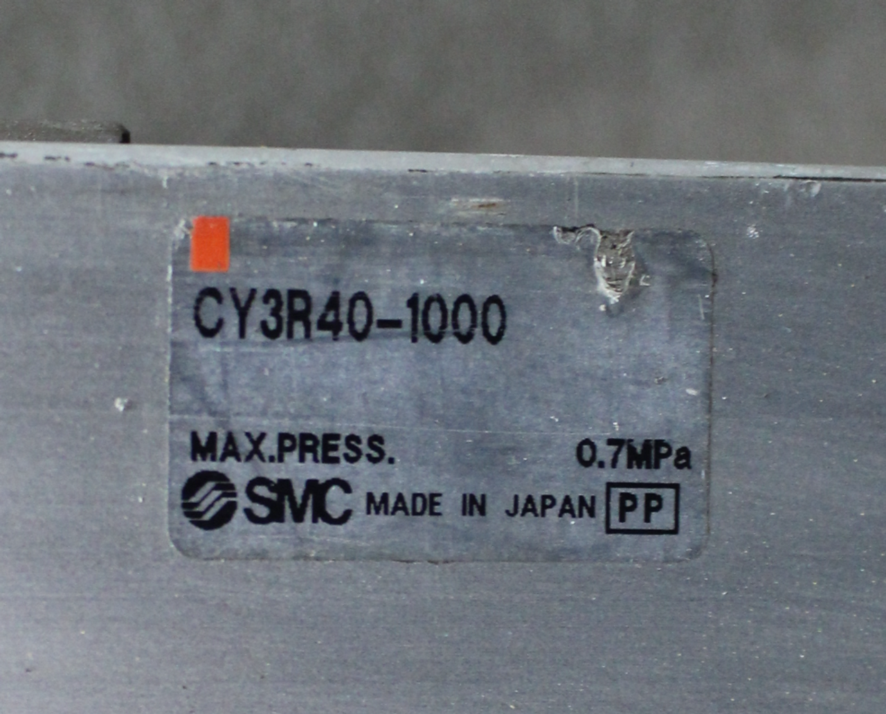 SMC CY3R40-1000-M9BWL Magnetically Coupled Cylinder, 40mm Bore, 1000mm Stroke