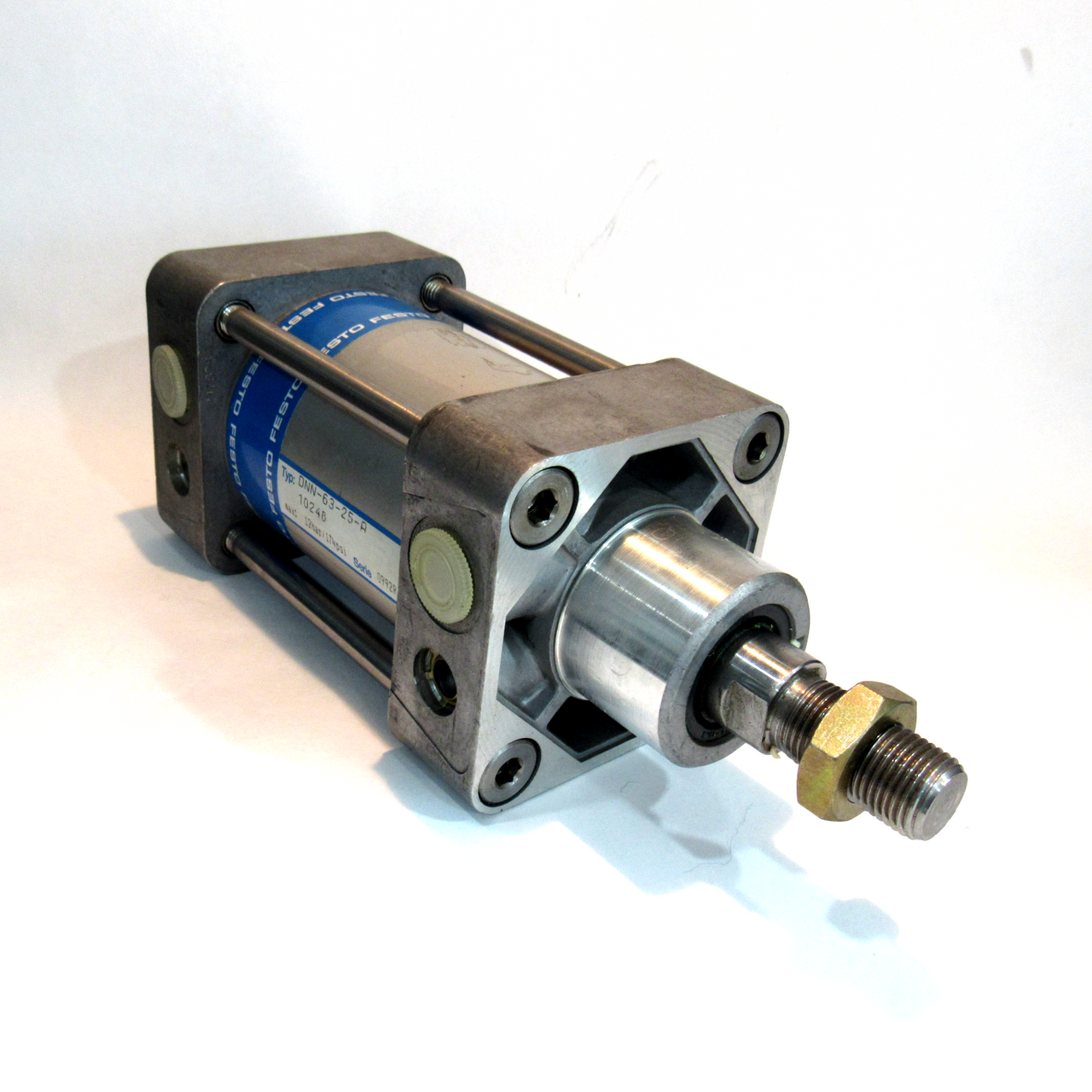 Festo DNN-63-25-A Pneumatic Tie Rod Cylinder, 63mm Bore, 25mm Stroke