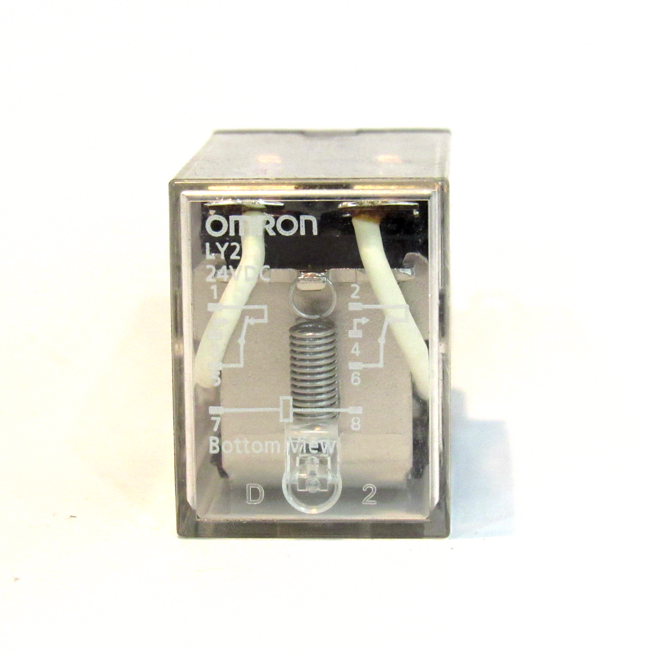 Omron LY2 Ice Cube Relay, 24V DC, Used