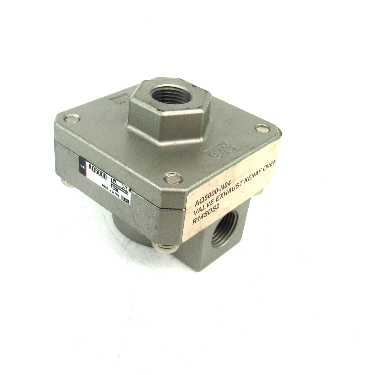 Valvola Di Scarico SMC AQ5000-04 &ndash; Ricambio F-05SV Per Impianti Pneumatici, Adatto Per AQ500004