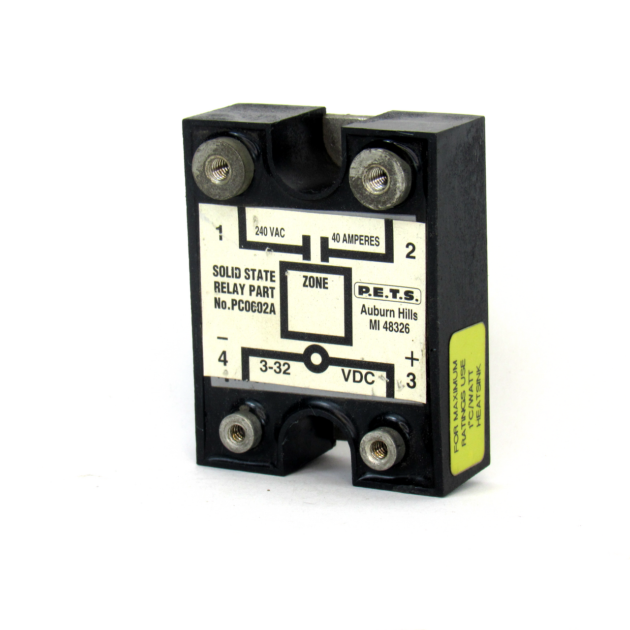 PETS PC0602A Solid State Relay, 240V AC