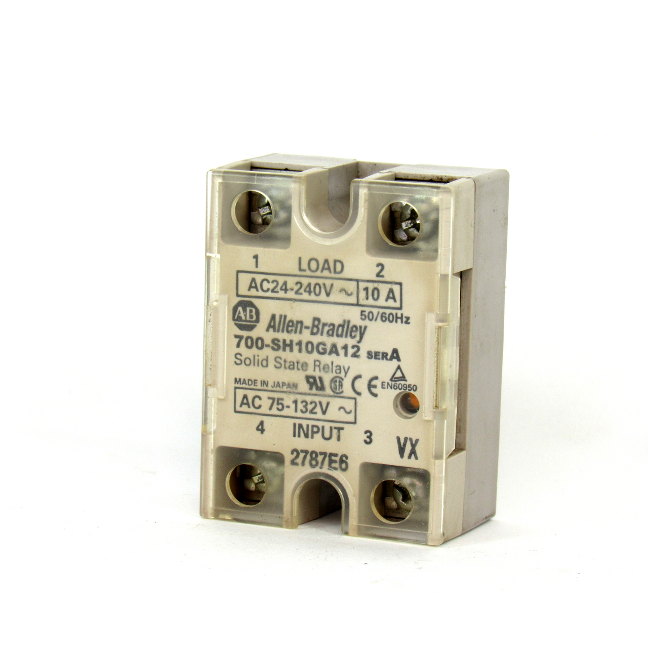 Allen Bradley 700-SH10GA12 Ser. A Solid State Relay, 24-240V AC, 10 A