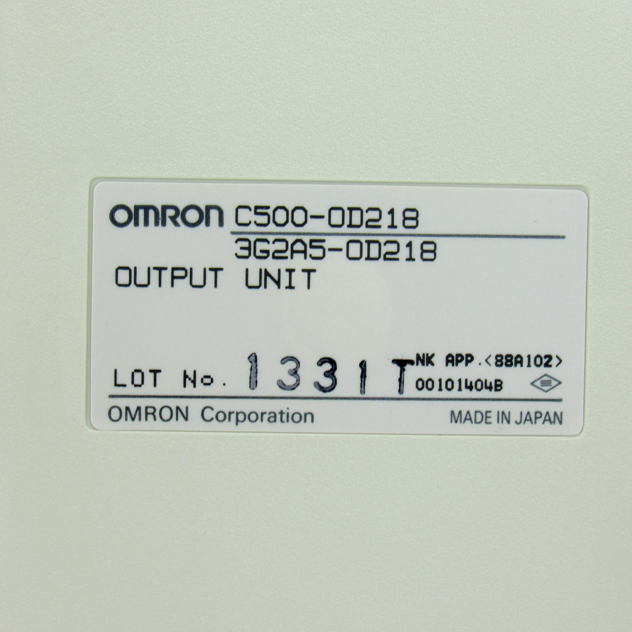 Omron C500-OD218 Output Module, 32-Point, 16-Point