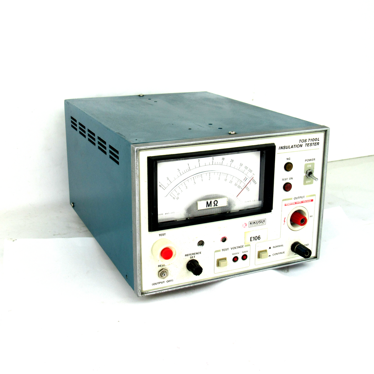 Kikusui TOS 7100L Insulation Resistance Tester, 500/1000V