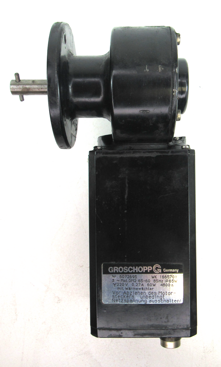 Groschopp WK 1665701 Servo Motor 6072695 60W 220V