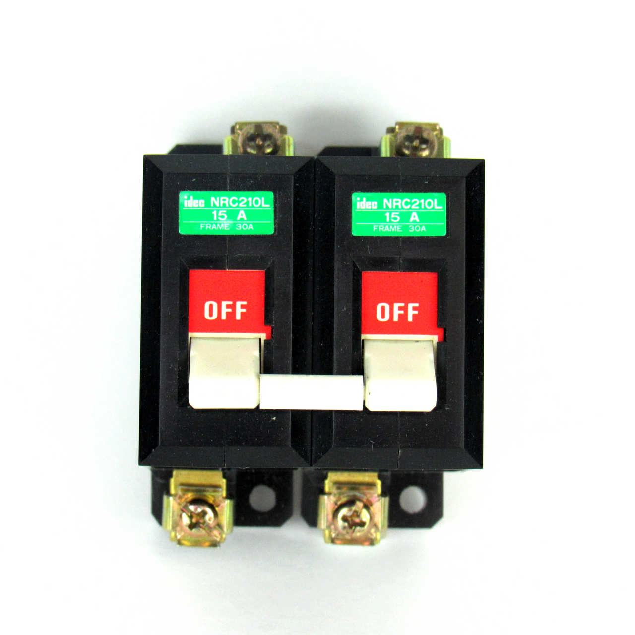 Idec NRC210L Circuit Protector, 15 A, 250V