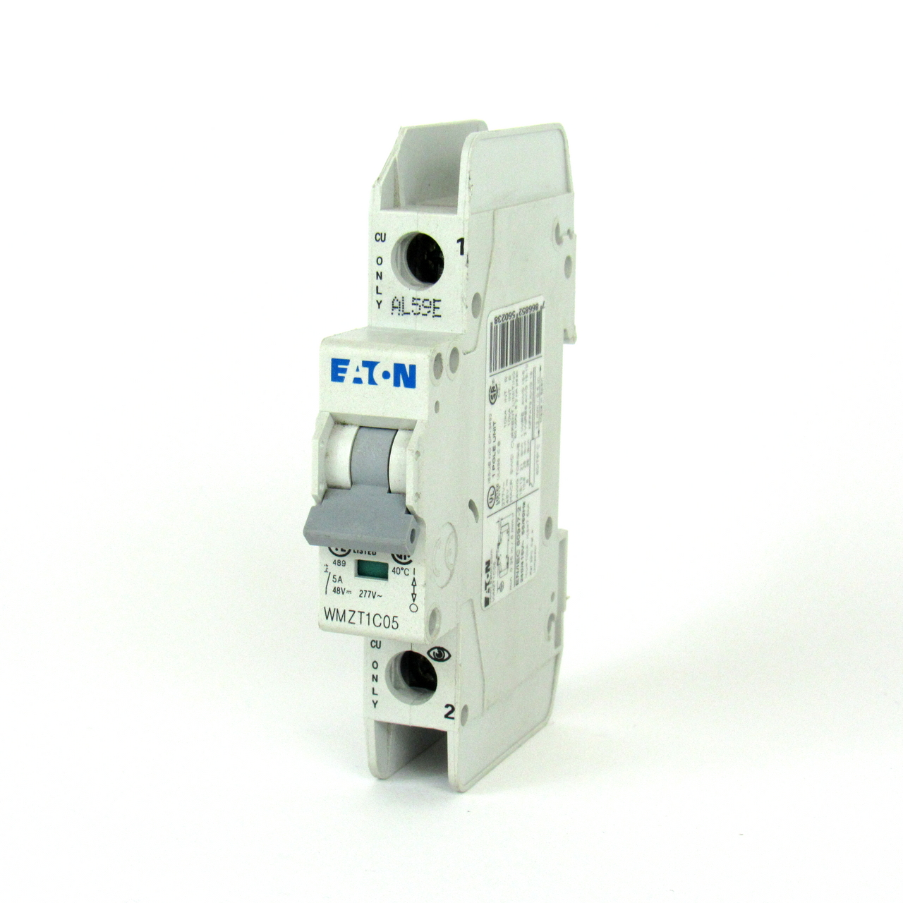 Eaton WMZT1C05 Circuit Breaker, 5A, 277/480V AC