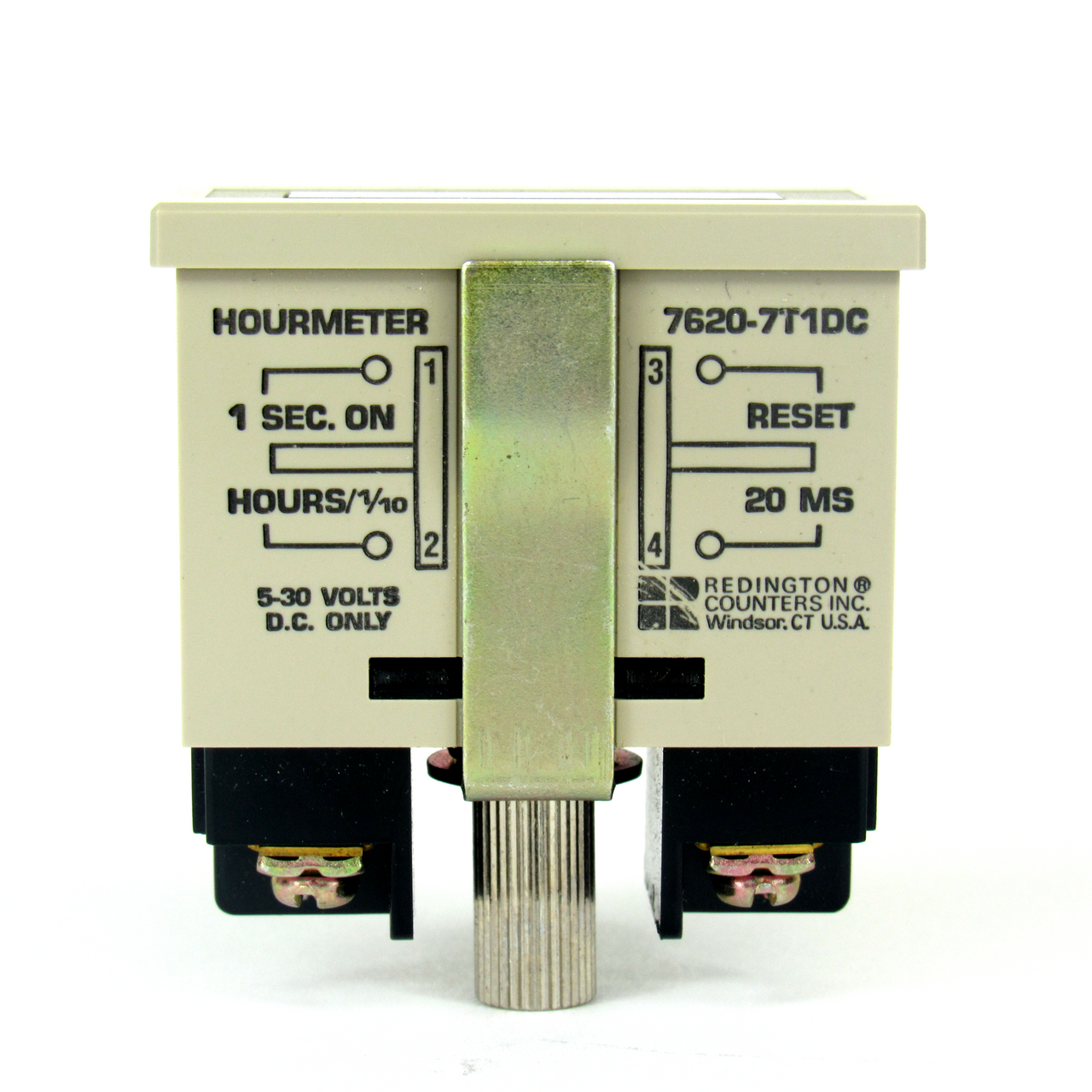 Redington 7620-7T1DC Hourmeter, 5-30V DC