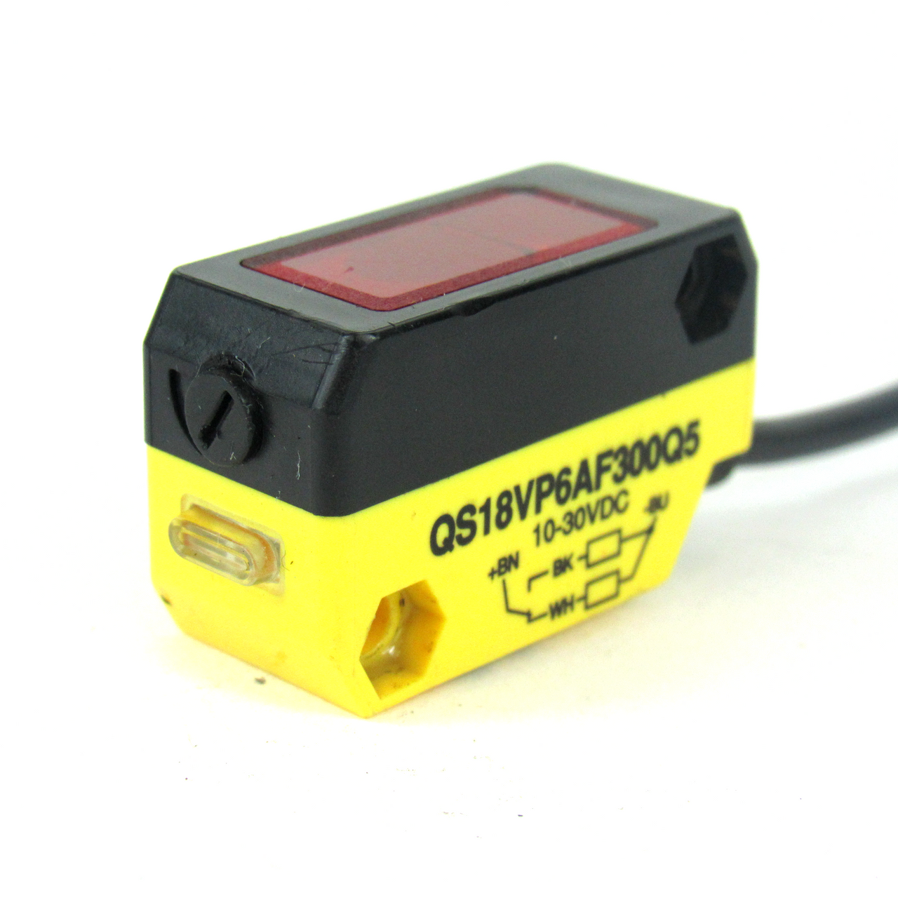 Banner QS18VP96AF300Q5 Photoelectric Sensor, 10-30V DC