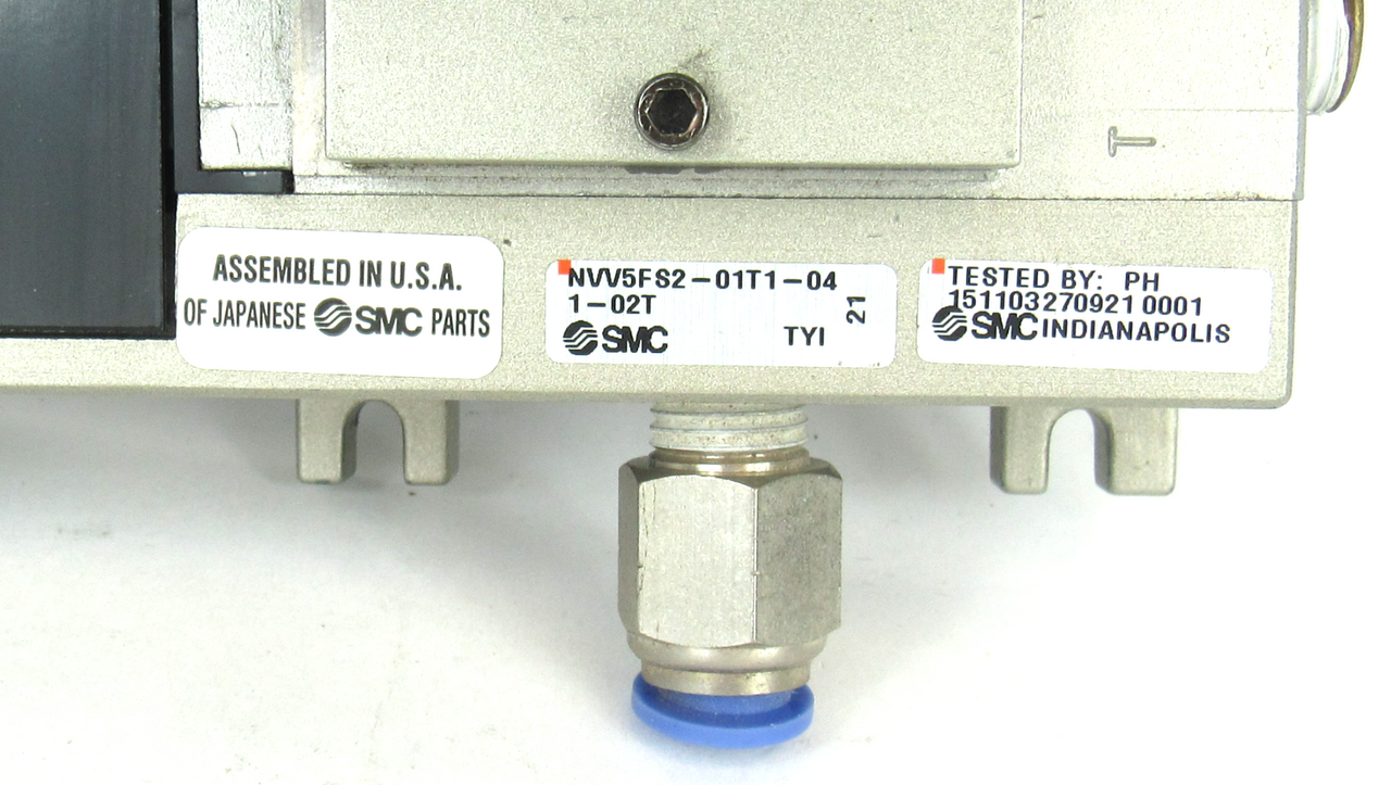 SMC NVFS2100-5FZ / NVV5FS2-01T1-041-02T Solenoid Valve Assembly