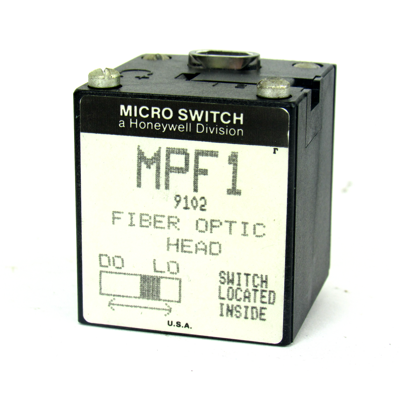 Honeywell Micro Switch MPF1 Fiber Optic Head, Switch Inside