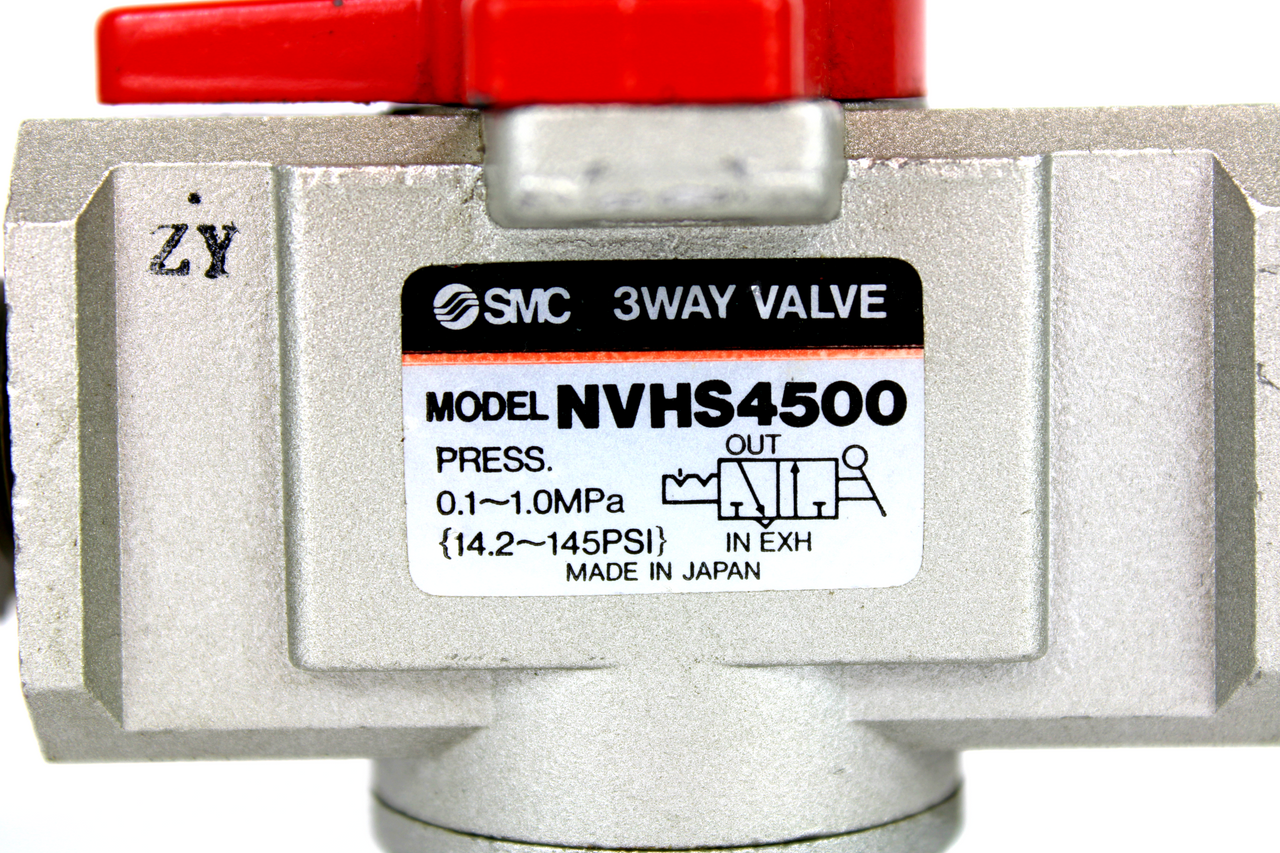 SMC NVHS4500 Pneumatic Lockout 3Way Valve, 0.11.0 MPa