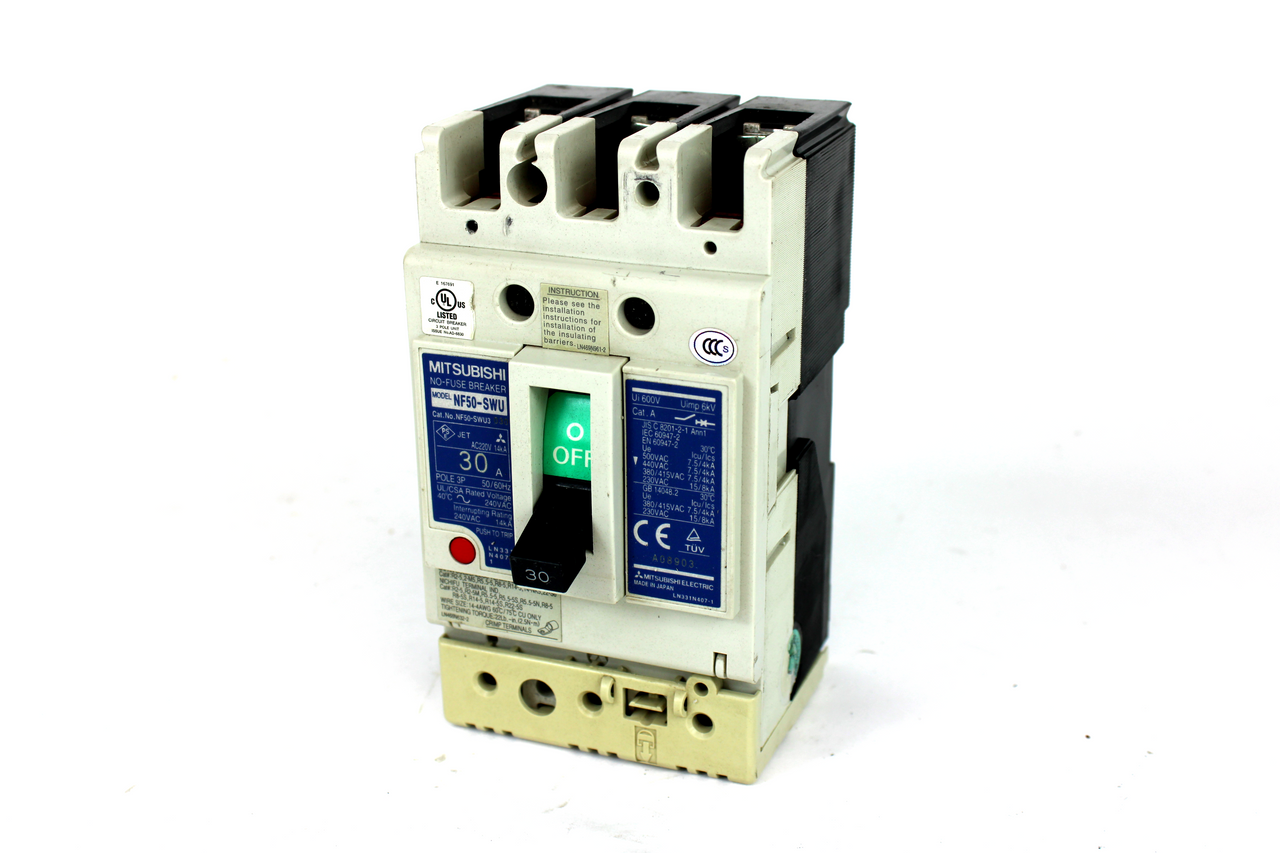 Mitsubishi NF50-SWU3030 No-Fuse Circuit Breaker