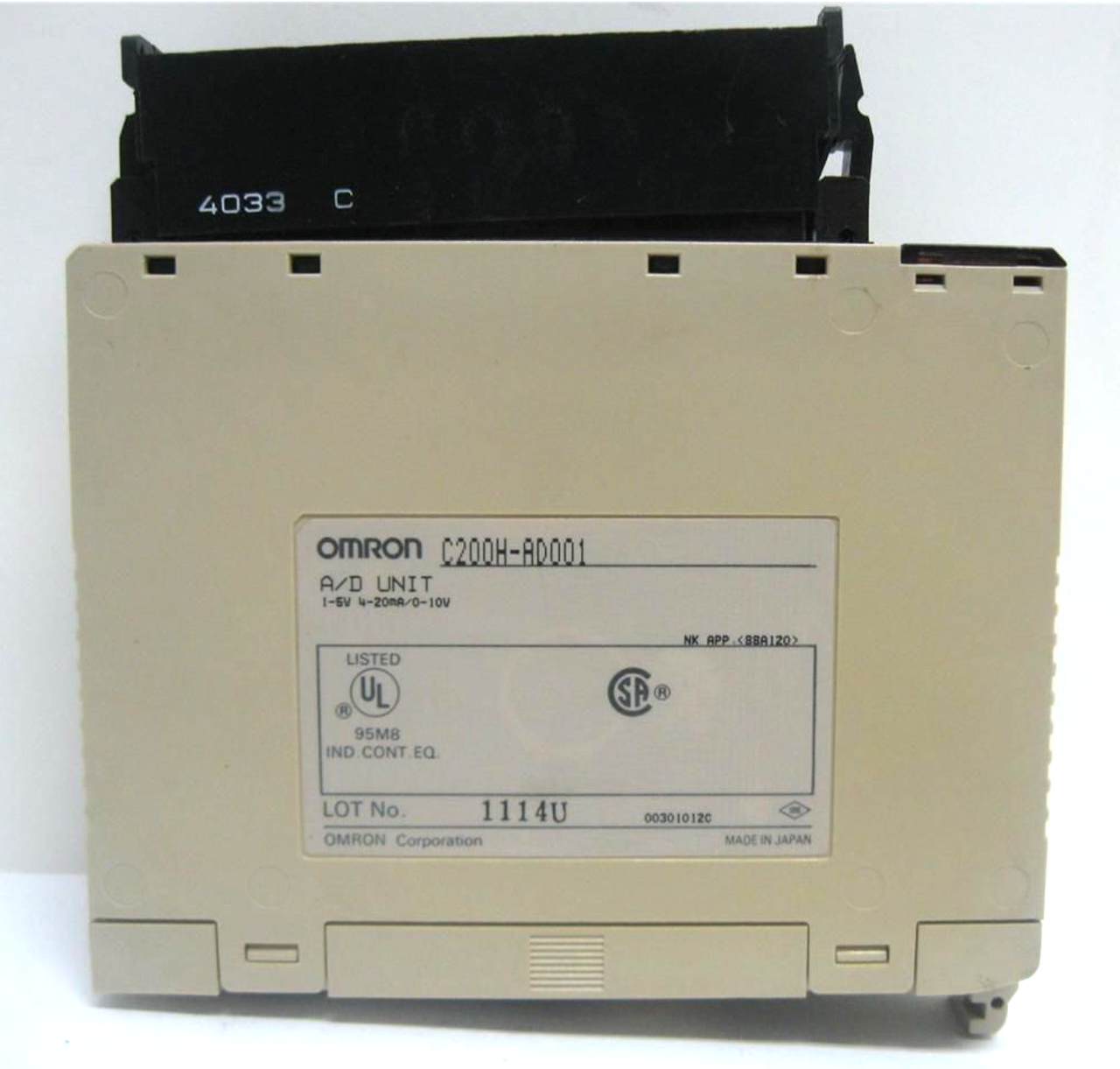 Omron C200H-AD001 A/D Unit