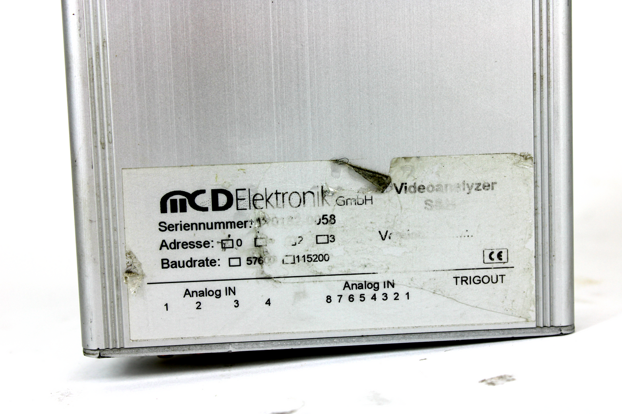 MCD Elektronik GmbH 110182-0058 Videoanalyzer S&H