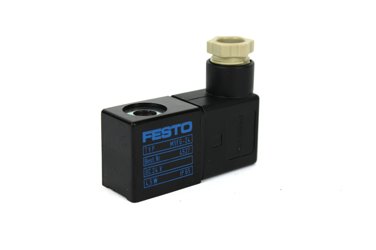 Festo MSFG-24 Solenoid Coil with Valve Plug