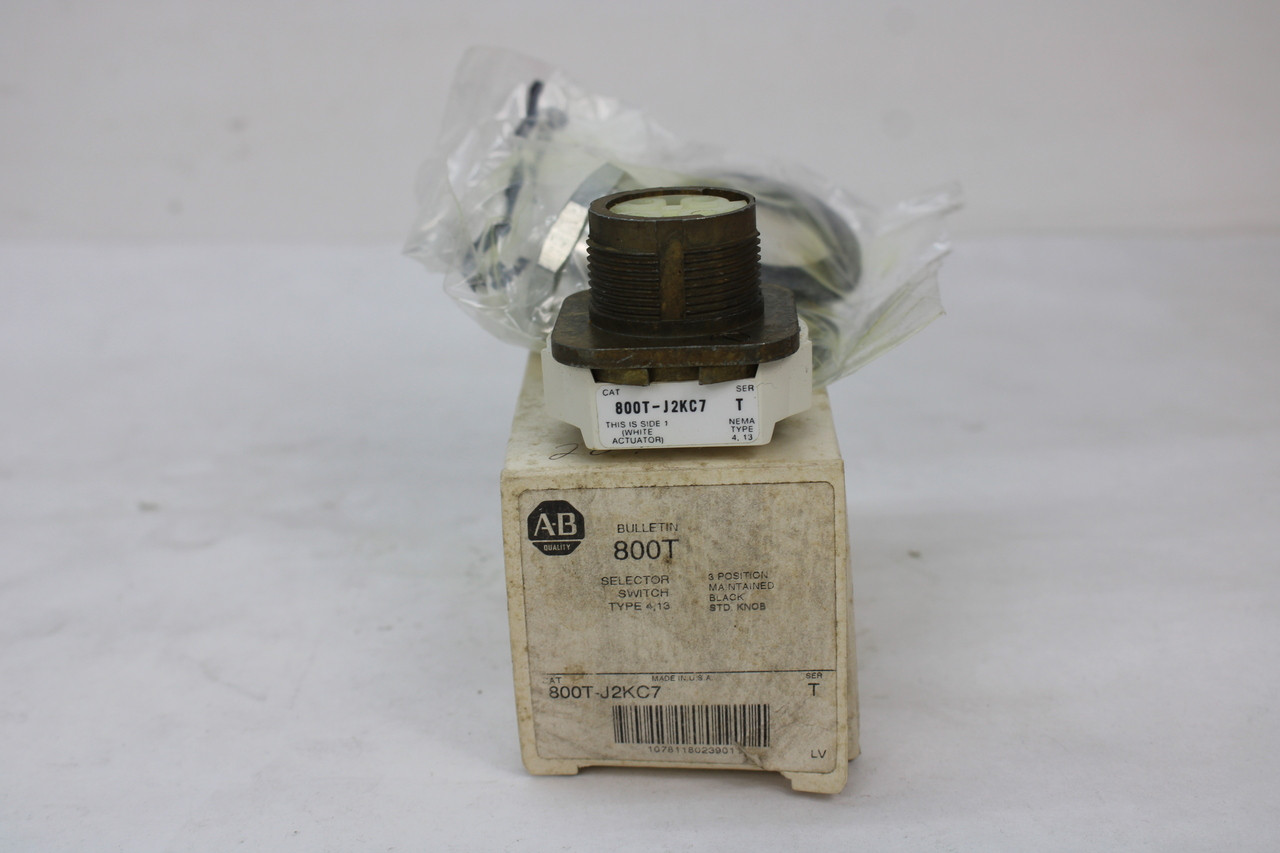Allen Bradley 800T-J2KC7 Series T 3 Position Selector Switch