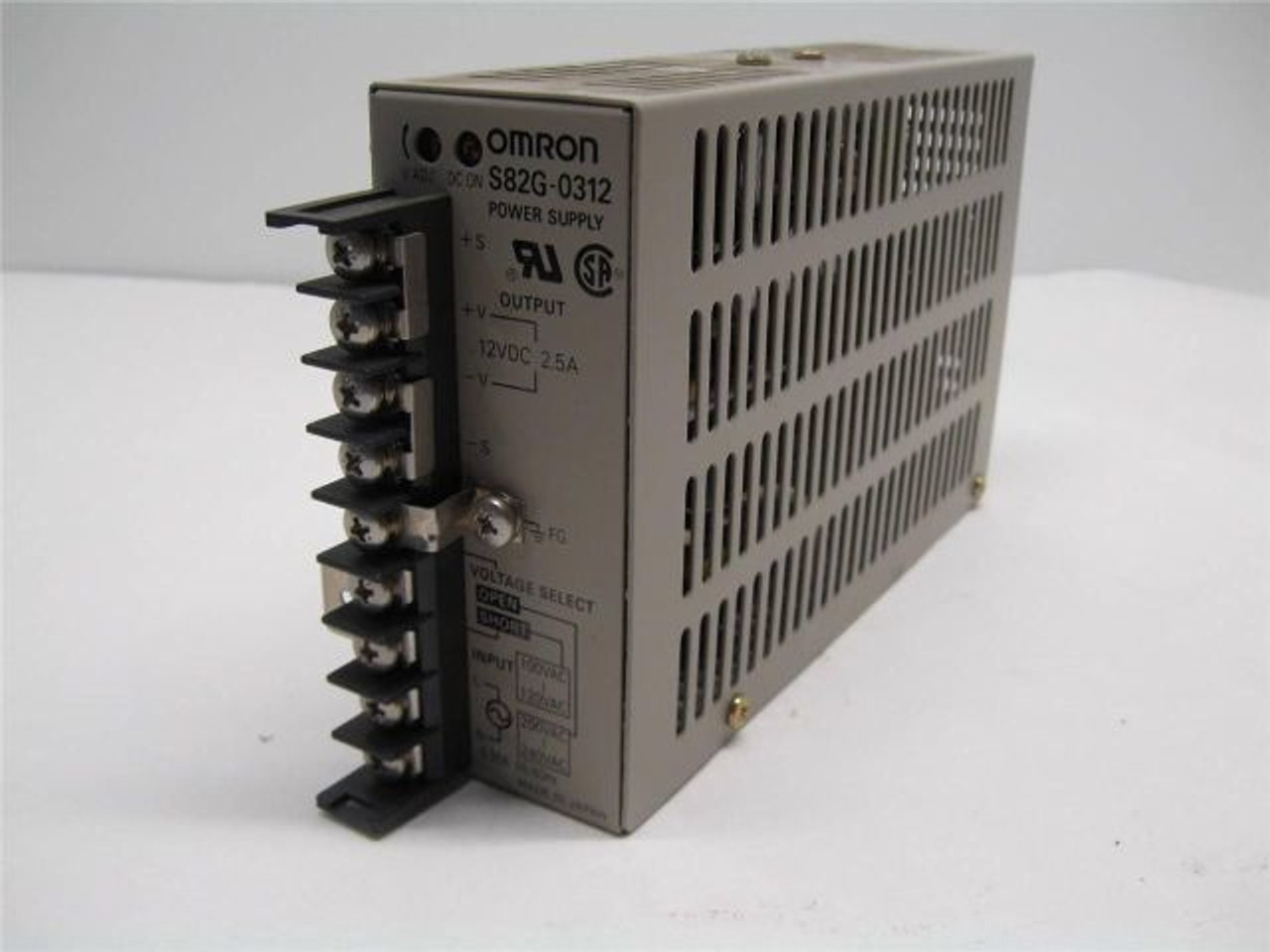 Omron S82G-0312 Power Supply 2.5 Amp