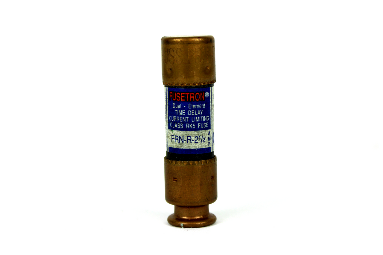 Bussmann FRN-R-2-1/2 Time Delay Fuse, 2.5 Amp