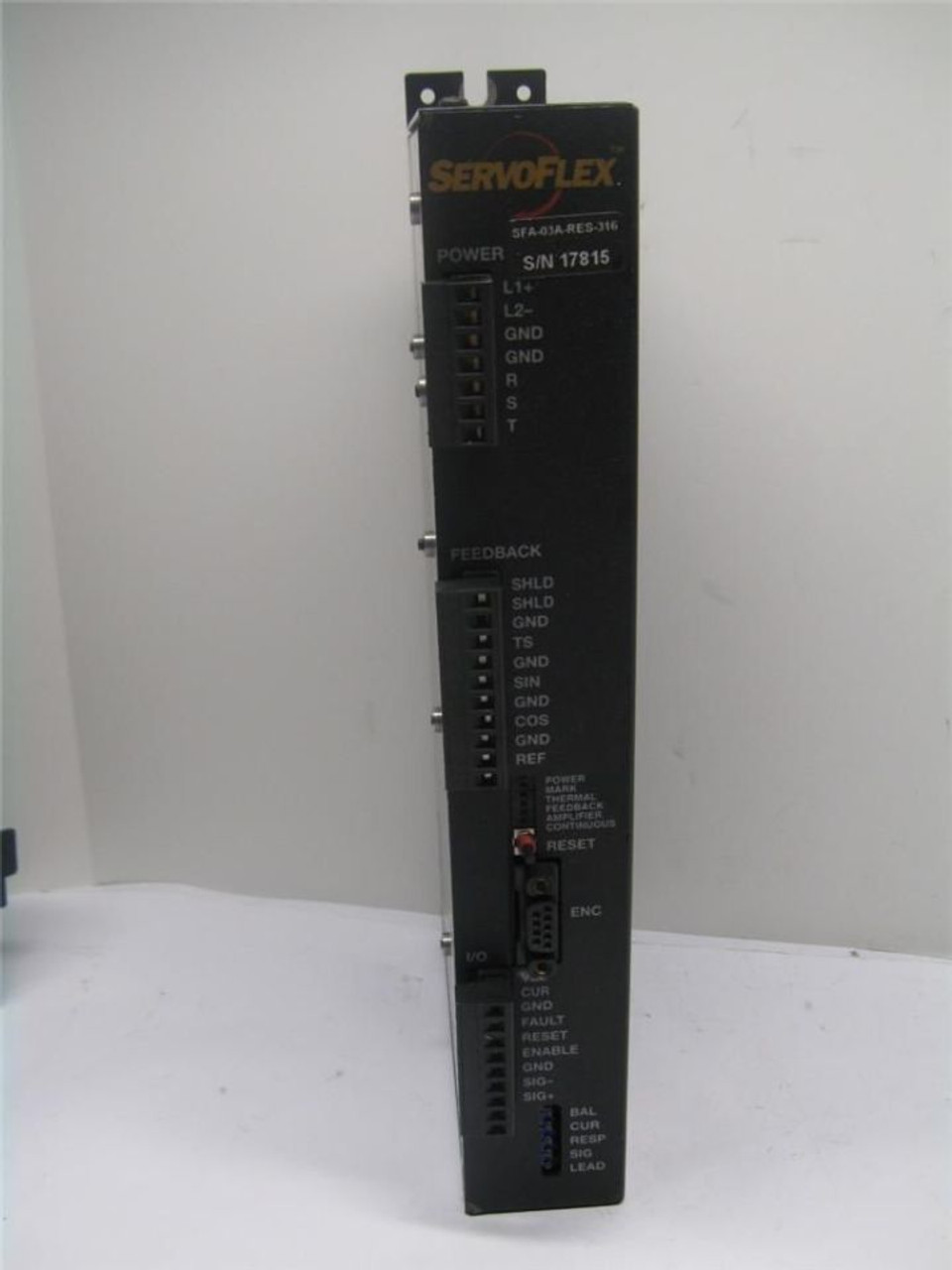 Custom Servo Motors SFA-03A-RES-316 ServoFlex Brushless Servo Amplifier